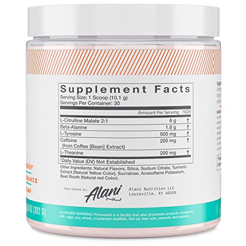 Alani Nu Pre Workout Powder | Amino Energy Boost | Endurance Supple Alani Nu Au supplements