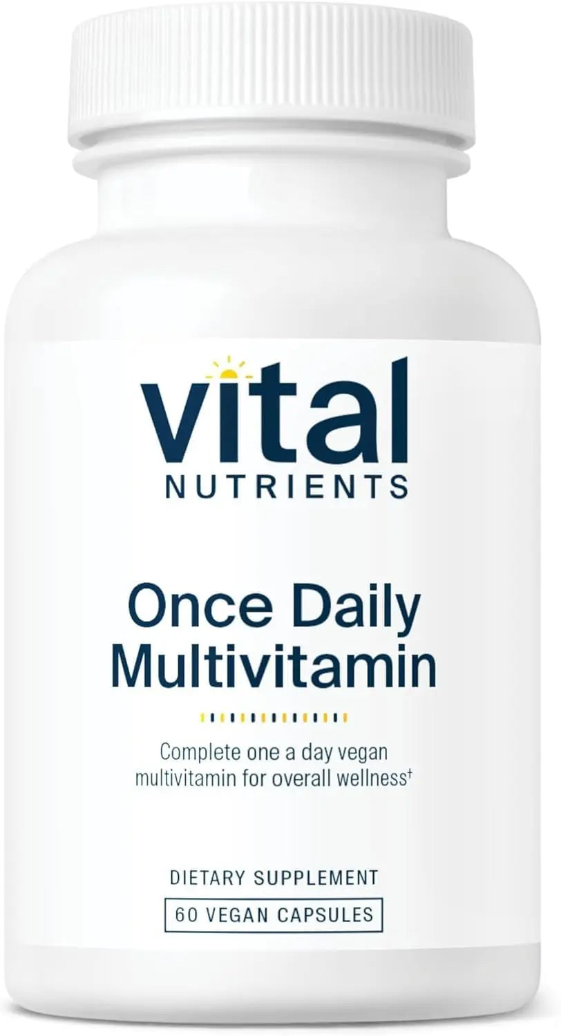 Vital Nutrients Once Daily Multivitamin | Vegan Multi for Women & Men | Allergen-Free | 19 Essential Vitamins + Antioxidants for Eye and Heart Health | Vital Nutrients Au supplements