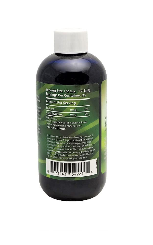 Living Foods USA ZeoHeal - Humic and Fulvic Acid Mineral Supplement 8 Fluid Ounce (2-Pack) Living Foods USA Au supplements