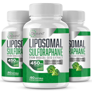 Osasuna Liposomal Sulforaphane 450MG, Maximum Absorption,180 Softgel Osasuna Au supplements