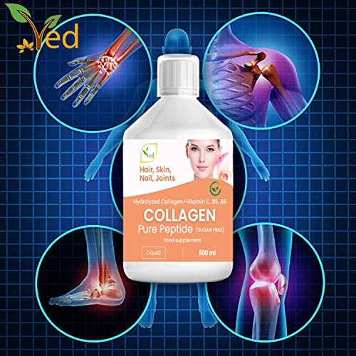 Liquid Collagen Peptides Supplement, Faster Absorption Dietary Hydrolyzed Drink Ved Au supplements