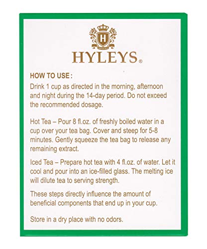 Hyleys Detox Tea 14 Days Kit - 42 Tea Bags - Herbal Supplement - Mother's Mother's Day HYLEYS Au supplements