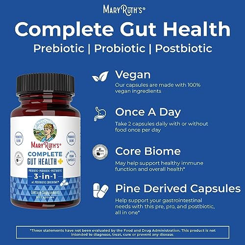 MaryRuth's 3-in-1 Probiotics for Complete Gut Health | Gut Health Supplement for Women MaryRuth Organics Au supplements