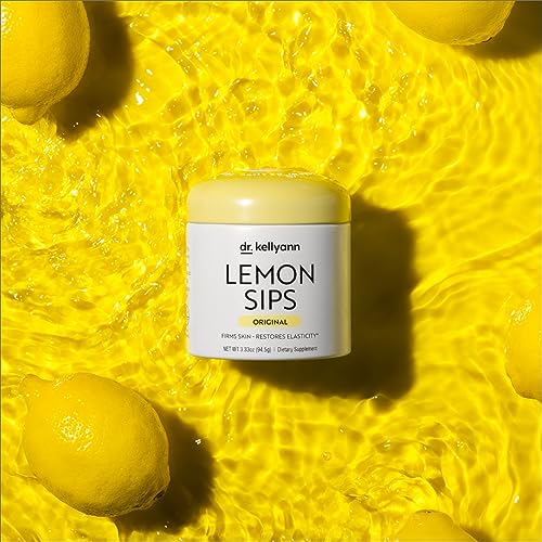 Dr. Kellyann Lemon Sips - Diet Citrus Drink Mix - Rehydrate, Detox, Revitalize - Sugar Free Dr. Kellyann Au supplements