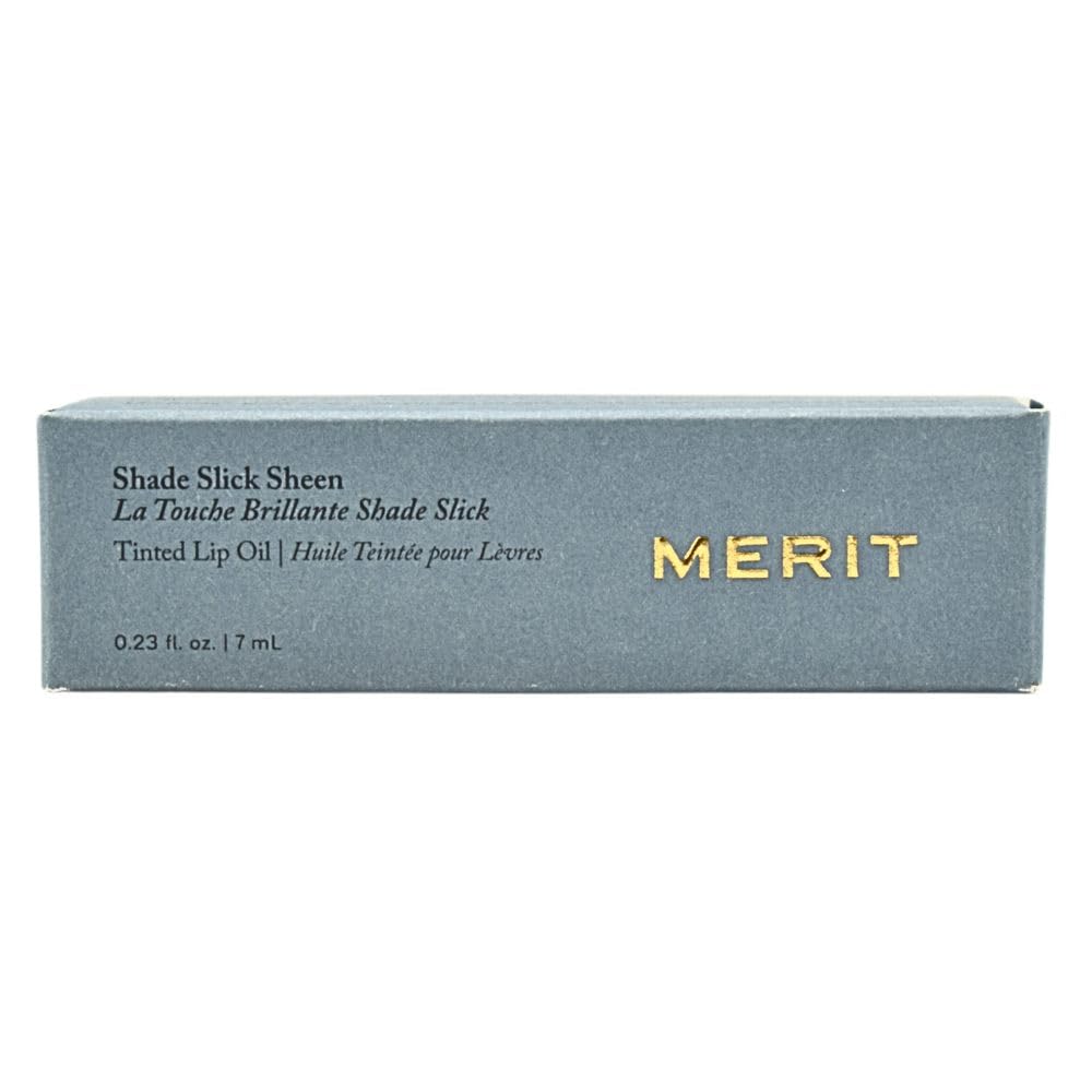 Merit Shade Slick Hydrating Tinted Lip Oil – Twin Set Mauve | Vegan Lip Gloss with Rosehip, Shea & Jojoba Oils for Moisturizing High-Shine Color Merit Au supplements