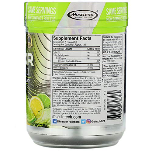 MuscleTech Cell-Tech Creactor - Creatine HCl Formula - Muscle Builder for Men & Women MuscleTech Au supplements