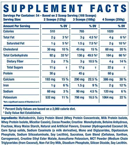 Ronnie Coleman Signature Series King Mass XL Mass Gainer Protein Powder, Muscle Gaine Ronnie Coleman Signature Series Au supplements