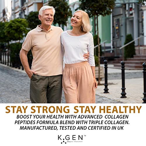 Pure Collagen Supplements Capsules Grass Fed Advanced Multi Collagen Peptides K GEN rejuvenation nutrition Au supplements