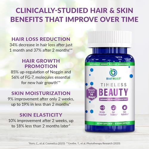 BioTrust Timeless Beauty Ceramide Booster – Hair & Skin Restoring Phytoceramides BioTrust Au supplements