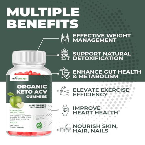 Keto ACV Gummy for Advanced Weight Loss - Gluten Sugar Free Rapid Belly Fat Burner MuseBeam Au supplements