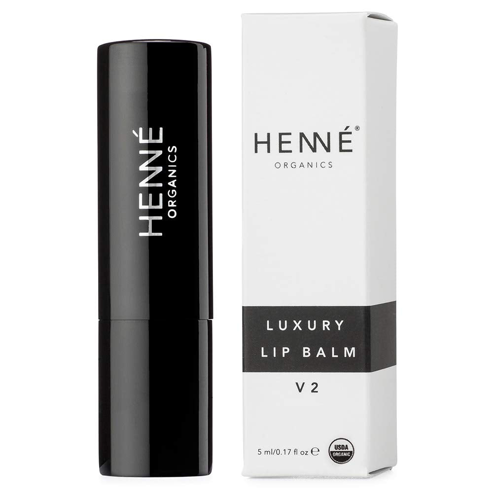 Henné Organics Luxury Lip Balm V2 - Natural and Organic Moisturizer - 0.15 Ounce Stick HennÃ Organics Au supplements
