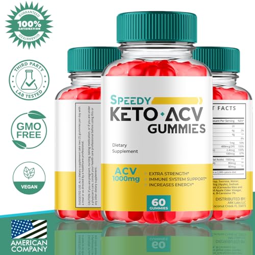 Speedy Keto ACV Gummies Advanced Weight Loss, Speedy Keto ACV Gummies 1000MG Ark Labs Au supplements