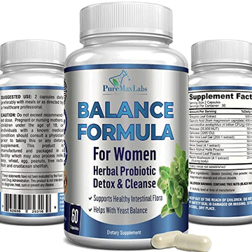 YUMMYVITE Balance Complex for Women - for Vaginal Health, Herbal Detox & Cleanse YUMMYVITE Au supplements