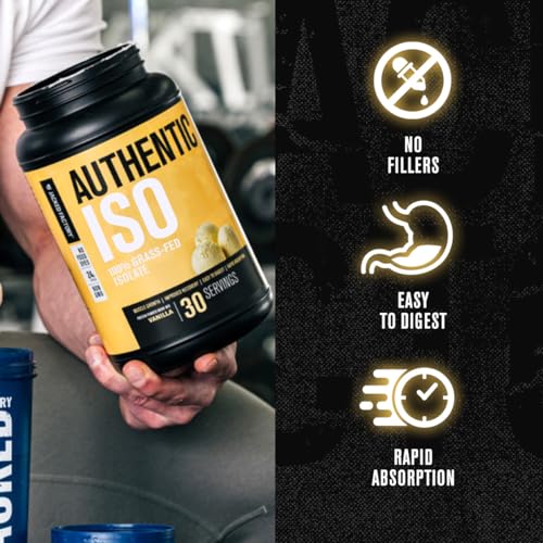 Jacked Factory Authentic ISO Grass Fed Whey Protein Isolate Powder - Low Carb Jacked Factory Au supplements