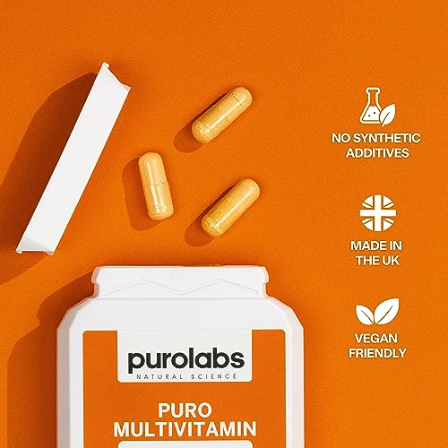 Puro Multivitamin - 34 Multivitamins & Minerals - Daily Complex for Men & Women Purolabs Au supplements