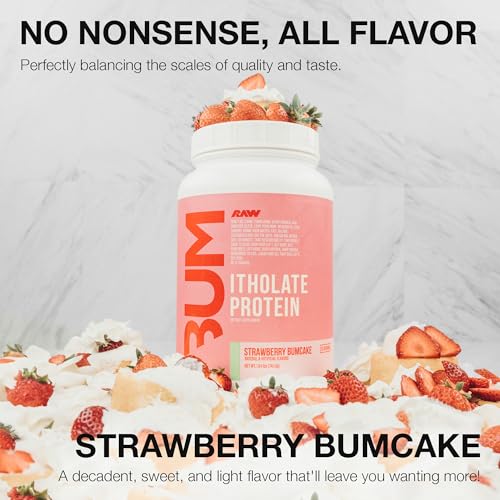 RAW Whey Isolate Protein Powder, Strawberry BumCake (CBUM Itholate Protein) RAW Au supplements