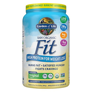 Garden of Life Raw Organic Fit Vegan Protein Powder Original, 28g Plant Based Protein Garden of Life Au supplements