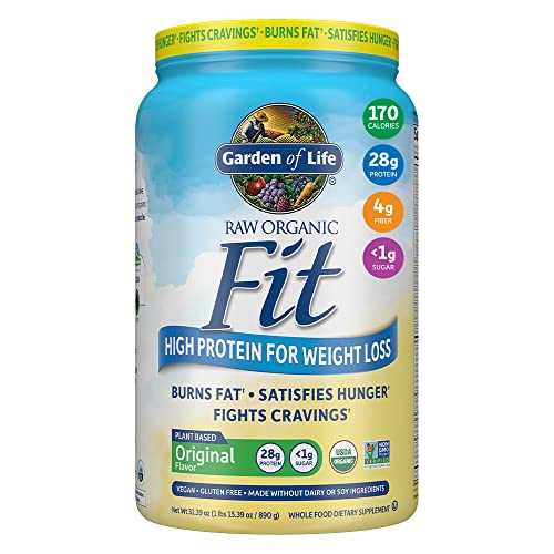 Garden of Life Raw Organic Fit Vegan Protein Powder Original, 28g Plant Based Protein Garden of Life Au supplements
