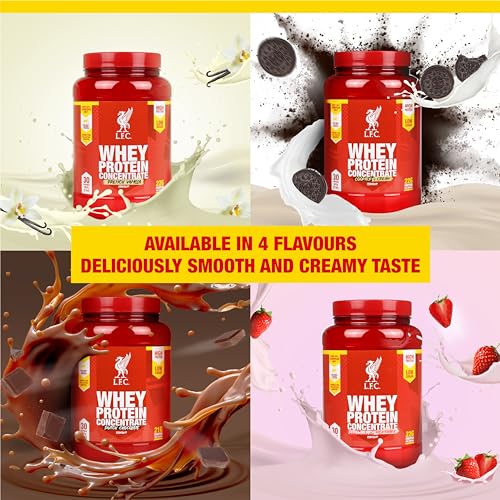 LFC Whey Protein Powder Dutch Chocolate Flavour 908g 15.5g Naturally-Occurring BCAAs Vector Consumer Au supplements