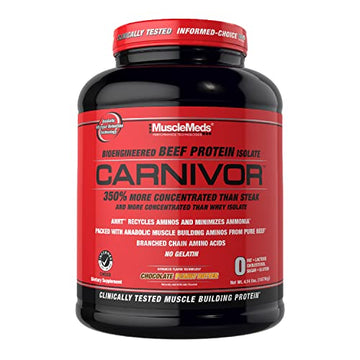 MuscleMeds Carnivor Beef Protein Isolate Powder, Chocolate Peanut Butter, 4.14 Pound MuscleMeds Au supplements