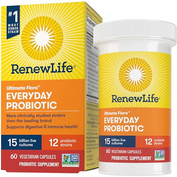 Renew Life Everyday Probiotic Capsules, Daily Supplement Supports Urinary, Digestive Renew Life Au supplements