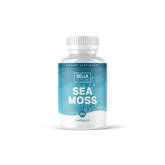 Bella All Natural Sea Moss Vitamins | Pure Sea Moss | Irish Sea Moss, 60 Capsules Bella All NaturalAU supplements