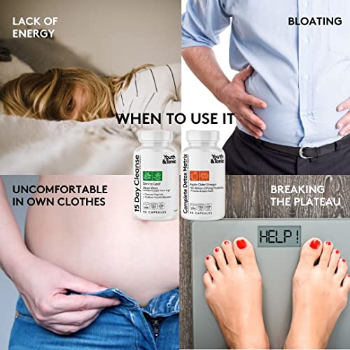 Youth & Tonic Colon Cleanser & Detox for Loss of Waste, Breaking The Plate Youth & Tonic Au supplements