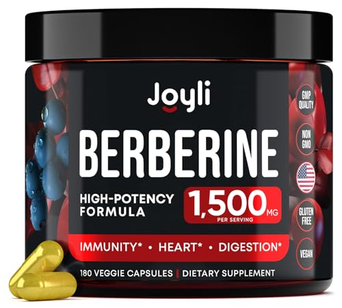 Berberine Supplement - Berberine 1500MG for Diet, GI Health & Water Loss - Pure Berberine JOYLI Nutrition Au supplements