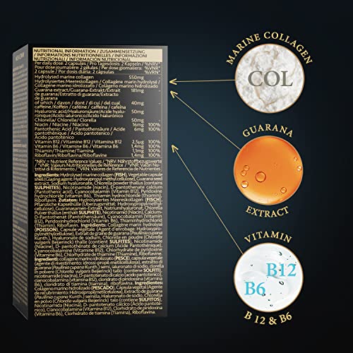 Marine Collagen - 60 Capsules of Type 1 Hydrolysed Marine Collagen SatinNaturel Au supplements