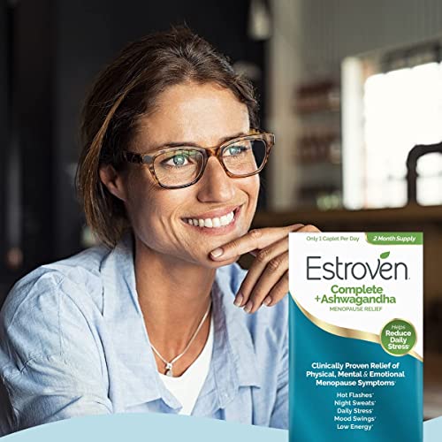 Estroven Complete + Ashwagandha Multi-Symptom Menopause Supplement for Women Estroven Au supplements