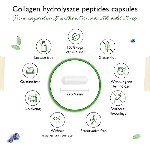 Collagen - 365 Capsules - 1500 mg per Daily Serving - Premium: 100% Bovine Collagen Vit4ever Au supplements