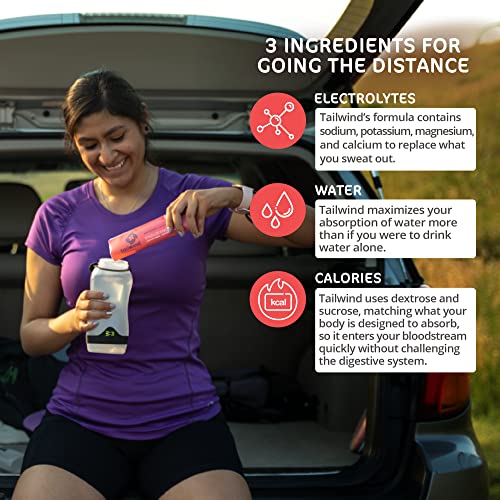 Tailwind Nutrition Endurance Fuel, Caffeine Drink Mix with Electrolytes Tailwind Au supplements