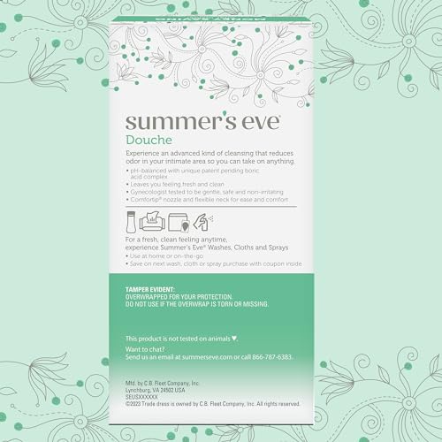 Summer's Eve Feminine Douche, Complete Clean Odor Reduction with Boric Acid Complex, 2 Units Summer's Eve Au supplements