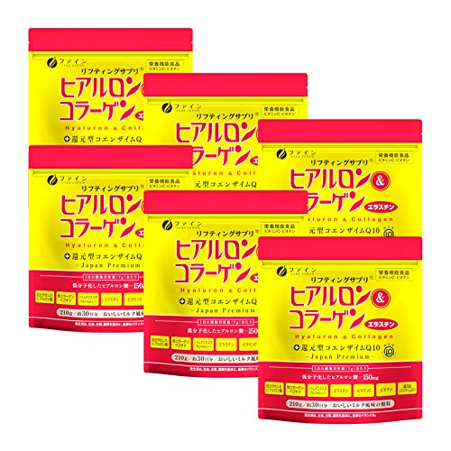 FINE Japan Collagen Peptides. Hyaluronic & Collagen + Ubiquinol. Marine Collagen Powder with Elastin FINE JAPAN Au supplements