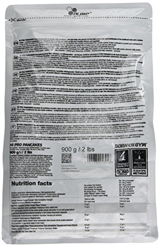 Olimp Labs Hi Pro Protein Pancakes in Powder, Coconut Flavour, 900 g OLIMP SPORT NUTRITION Au supplements