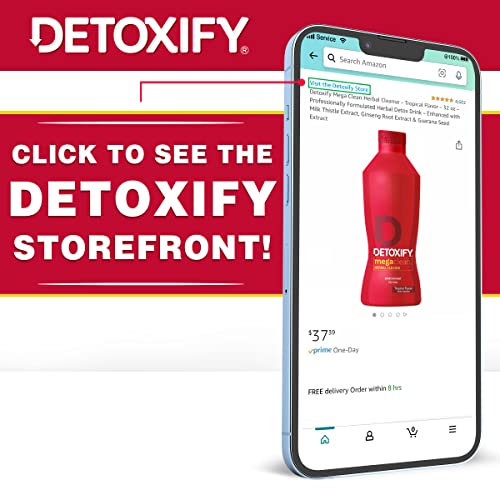 Detoxify – Xxtra Clean Herbal – Tropical Fruit Flavor - 20 oz – Professionally Formulated Detoxify Au supplements