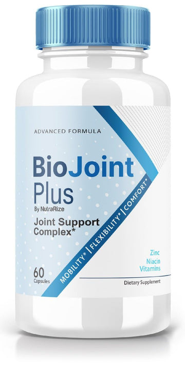 BioJoint Plus - BioJoint Plus Advanced Joint Support Formula, BioJoint Supplement, BioJoint Maximum Strength Pills for Joint Wellness and Mobility, Bio Joint Plus Reviews (60 Capsules) NutraRize Au supplements