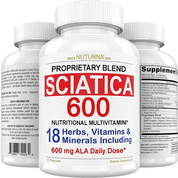 Sciatica Supplement with 600 mg Alpha Lipoic Acid - Sciatic Nerve Support Nuturna Au supplements