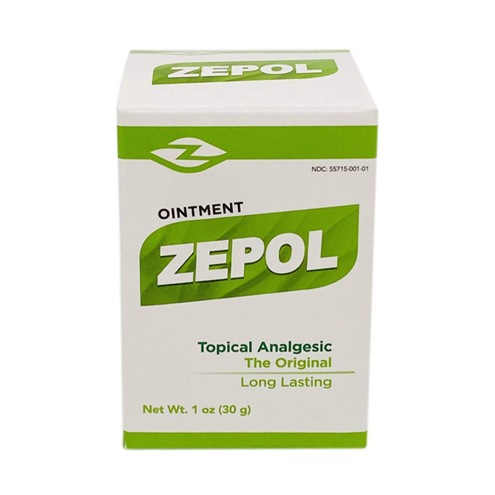 Zepol Original. Topical Ointment for Muscles, Joints, Backache, Sprains, and Strains. 1 oz. Pack of 2 Zepol Au supplements