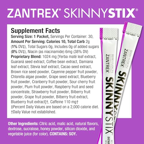 Zantrex SkinnyStix Energy Powder – Increase Energy, Heighten Focus, Boost Mood Zantrex Au supplements