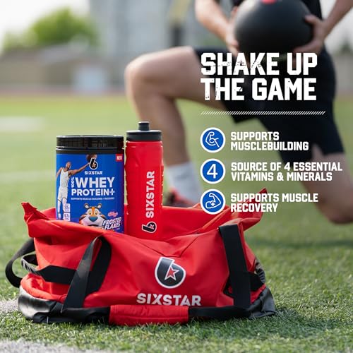 Six Star Whey Protein Powder Plus | Muscle Building & Recovery Plus Immune Support Six Star Au supplements