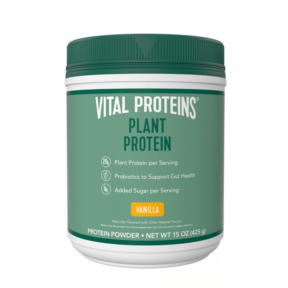 Vital Proteins Collagen Peptides Powder, 9.33 oz Unflavored + 15 oz Vanilla Plant Protein Vital Proteins Au supplements