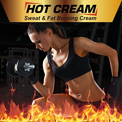 Hot Sweat Cream, Fat Burning Cream for Belly, Natural Sweat Enhancer Cream for Men Mcukv Au supplements