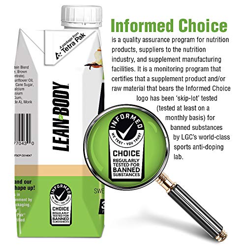 Lean Body Ready-to-Drink, Plant-Based Vegan Vanilla Caramel Protein Shake, 30g Protein Labrada Au supplements