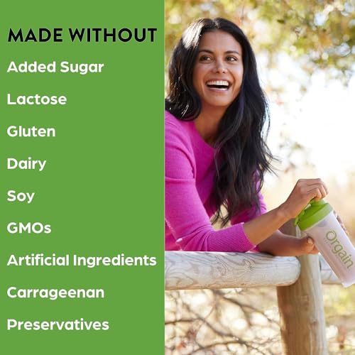 Orgain Organic Vegan Meal Replacement Protein Powder, Vanilla Bean - 20g Plant Based Orgain Au supplements