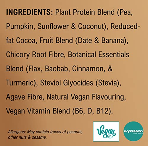 Vegan Protein Powders (1kg) - 28 Servings - EarthChamp by Wyldsson - Plant Based Chocolate Wyldsson Au supplements