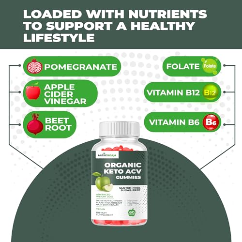 Keto ACV Gummy for Advanced Weight Loss - Gluten Sugar Free Rapid Belly Fat Burner MuseBeam Au supplements