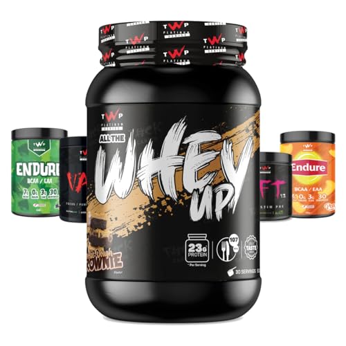 TWP Nutrition Platinum Series All The Whey Up Protein Powder Shake, 23g Whey Protein, Low Fat TWP Au supplements