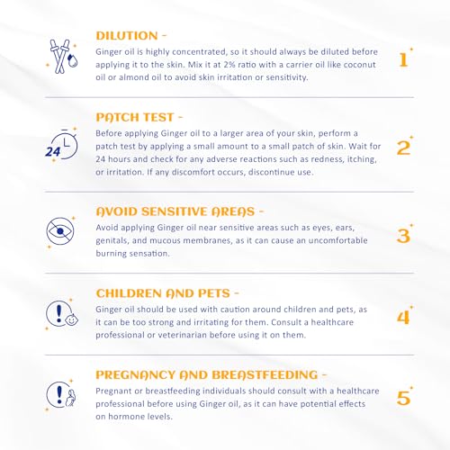 HIQILI Pure Ginger Essential Oil 3.38 Fl Oz, Pure Natural Premium Ginger Oil for Massage HIQILI Au supplements