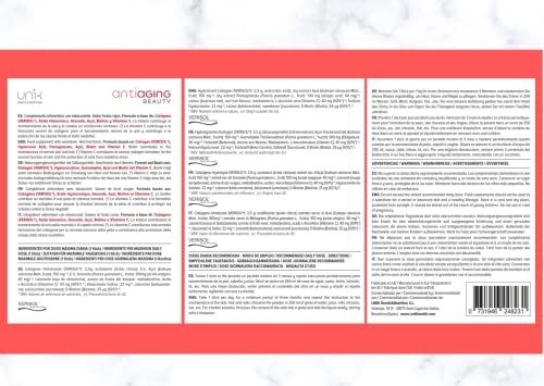 Unik Antiaging Beauty | Hydrolysed Collagen VERISOL (5 Clinical Studies) with Hyaluronic Acid UN 1K HEALTH & NUTRITION Au supplements